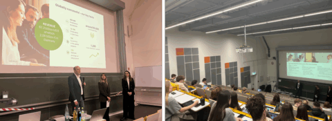 Zum Artikel "Praxisnaher Gastvortrag von Deloitte"